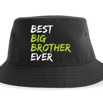 Best Big Brother Ever Sustainable Bucket Hat