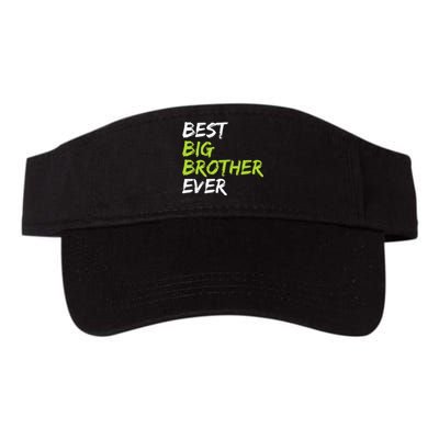 Best Big Brother Ever Valucap Bio-Washed Visor