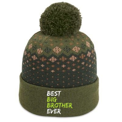 Best Big Brother Ever The Baniff Cuffed Pom Beanie