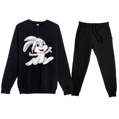 Bunny Blade Premium Crewneck Sweatsuit Set