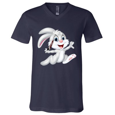 Bunny Blade V-Neck T-Shirt