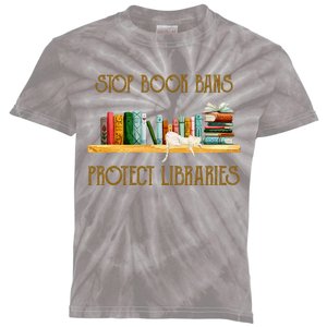 Ban Book Bans, Stop Challenged Books, Read Banned Books Tees Kids Tie-Dye T-Shirt