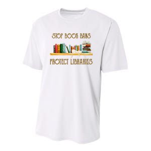 Ban Book Bans, Stop Challenged Books, Read Banned Books Tees Youth Performance Sprint T-Shirt