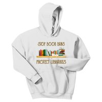 Ban Book Bans, Stop Challenged Books, Read Banned Books Tees Kids Hoodie