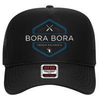 Bora Bora High Crown Mesh Back Trucker Hat