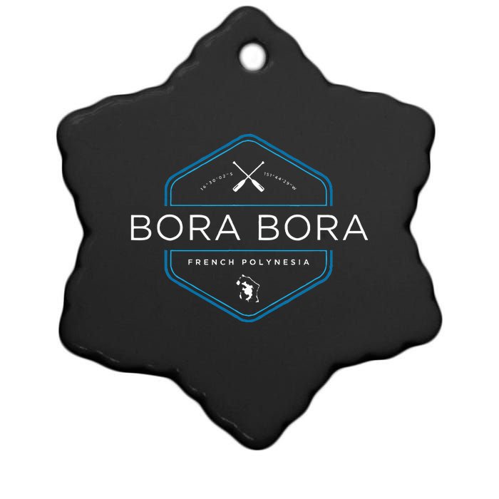 Bora Bora Ceramic Star Ornament