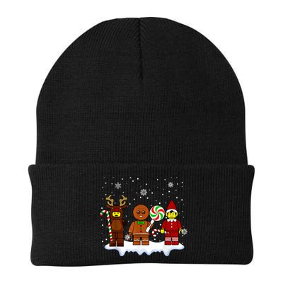 Block Brick Building Figure Christmas Master Builder Beanie