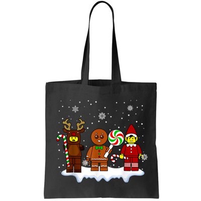 Block Brick Building Figure Christmas Master Builder Bag