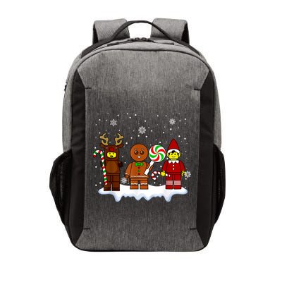 Block Brick Building Figure Christmas Master Builder Vector Backpack