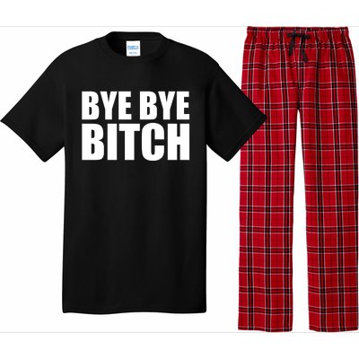 BYE BYE BITCH Funny Wrestling Fan Pajama Set