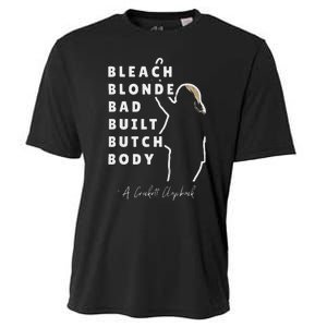 Bleach Blonde Bad Built Butch Body Cooling Performance Crew T-Shirt