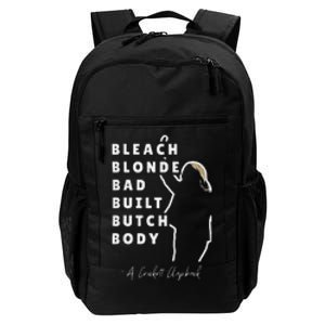 Bleach Blonde Bad Built Butch Body Daily Commute Backpack