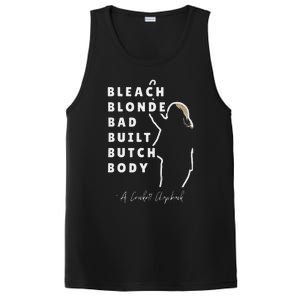 Bleach Blonde Bad Built Butch Body PosiCharge Competitor Tank