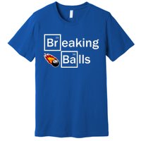 Breaking Balls Billiard Player Pool Snooker 8 Ball Funny Gift Premium T-Shirt