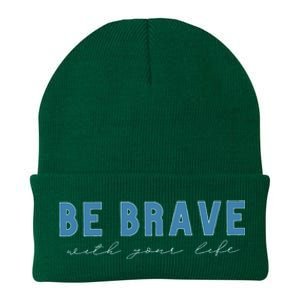 Be Brave Knit Cap Winter Beanie