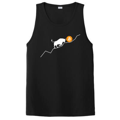 Bitcoin Bull Bullish Crpyto PosiCharge Competitor Tank