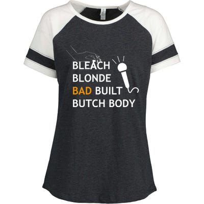 Bold Butch: Bleach Blonde Bad Built Body Gift Enza Ladies Jersey Colorblock Tee