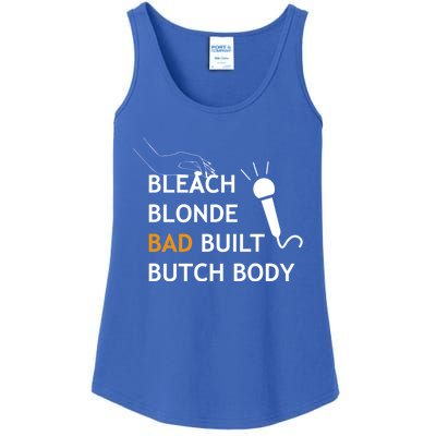 Bold Butch: Bleach Blonde Bad Built Body Gift Ladies Essential Tank