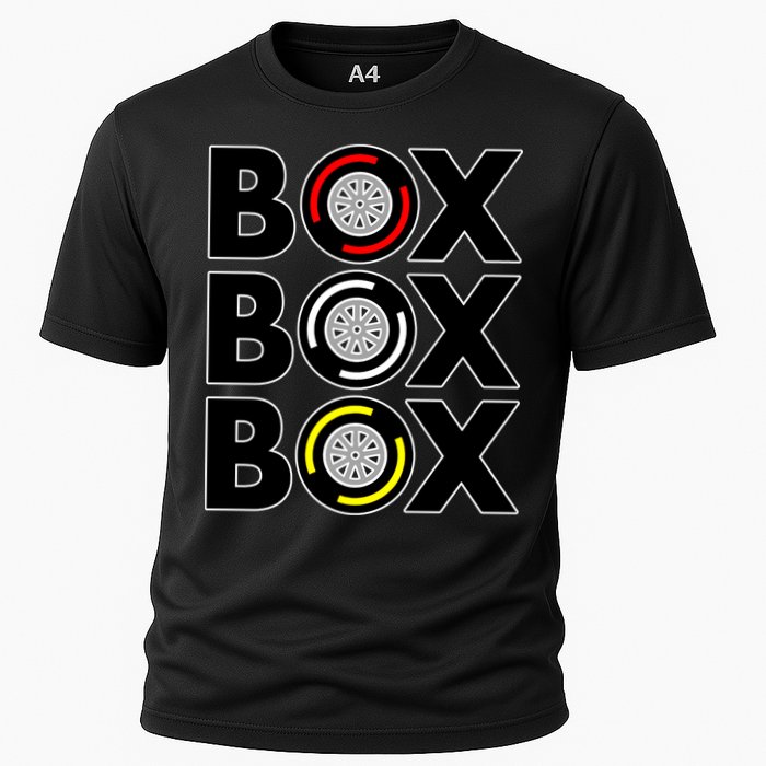 Box Box Box Tire Compound Design Classic Performance Shirt