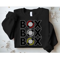 Box Box Box Tire Compound Design Classic Sweatshirt