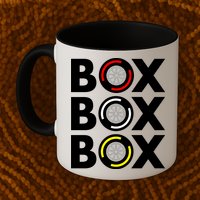 Box Box Box Tire Compound Design Classic Mug