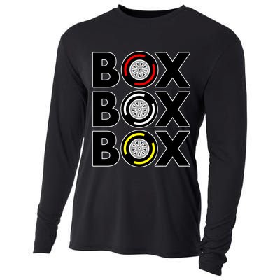 Box Box Box Tire Compound Design Classic Cooling Performance Long Sleeve Crew