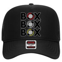 Box Box Box Tire Compound Design Classic Trucker Hat