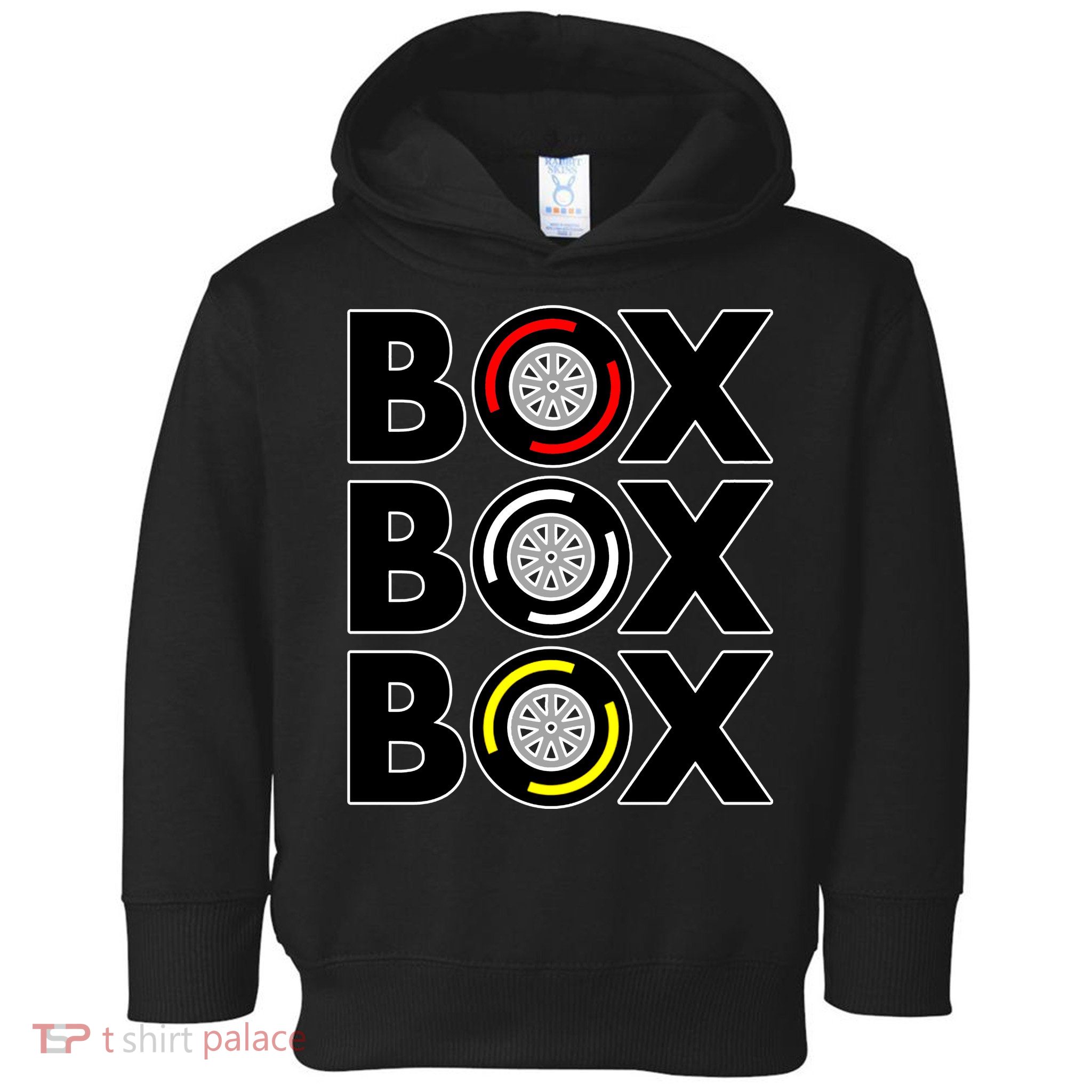 Box Box Box Tire Compound Design Classic Toddler Hoodie