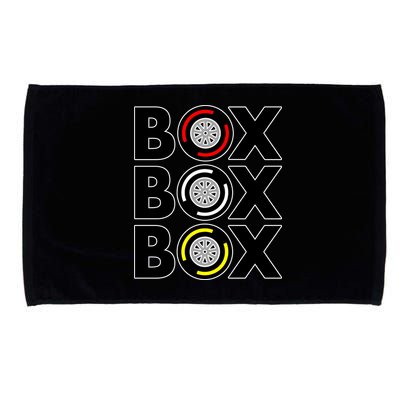 Box Box Box Tire Compound Design Classic Microfiber Hand Towel