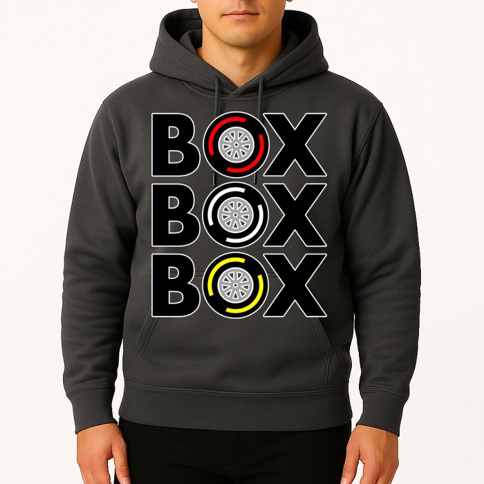 Box Box Box Tire Compound Design Classic Hoodie