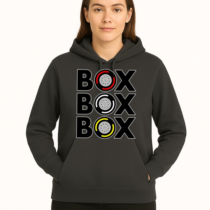 Box Box Box Tire Compound Design Classic Hoodie