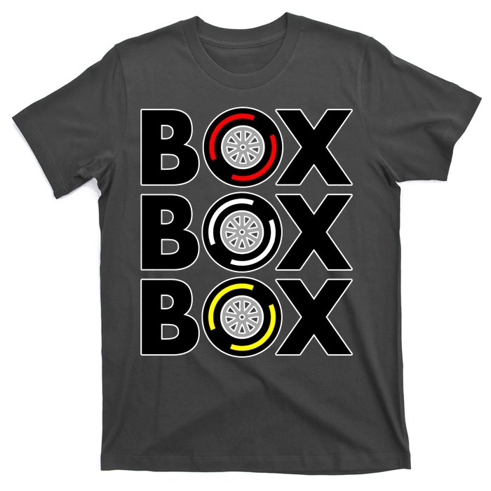 Box Box Box F1 Tire Compound Design Classic T-Shirt