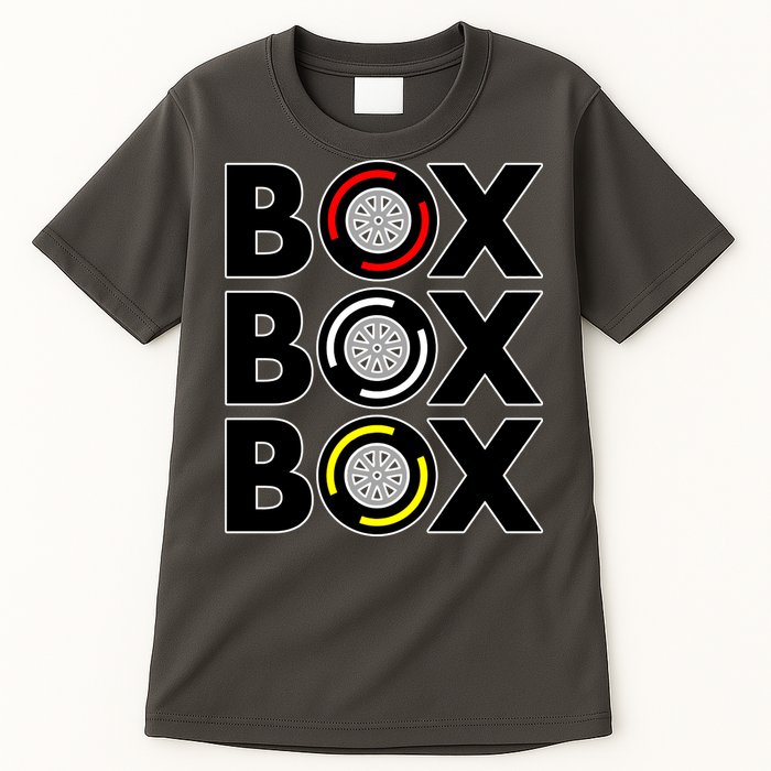 Box Box Box Tire Compound Design Classic Tall T-Shirt