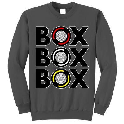 Box Box Box Tire Compound Design Classic Tall Sweatshirt