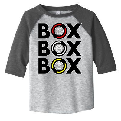 Box Box Box Tire Compound Design Classic Toddler Fine Jersey T-Shirt