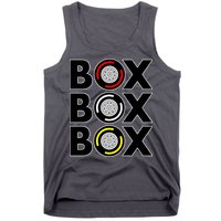 Box Box Box Tire Compound Design Classic Tank Top