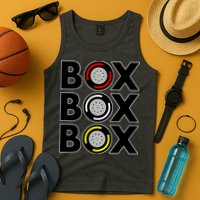 Box Box Box Tire Compound Design Classic Tank Top