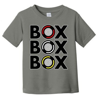 Box Box Box Tire Compound Design Classic Toddler T-Shirt
