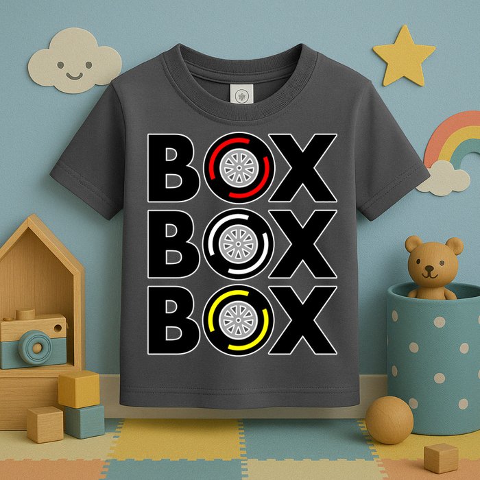 Box Box Box Tire Compound Design Classic Toddler T-Shirt