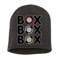 Box Box Box Tire Compound Design Classic Short Acrylic Beanie