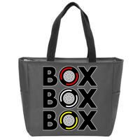 Box Box Box Tire Compound Design Classic Zip Tote Bag