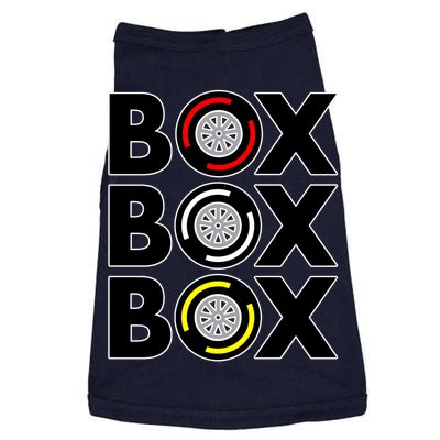 Box Box Box F1 Tire Compound Design Classic Doggie Tank