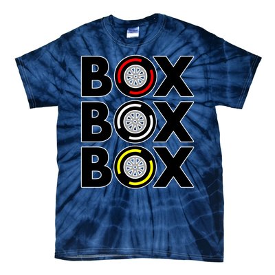 Box Box Box F1 Tire Compound Design Classic Tie-Dye T-Shirt