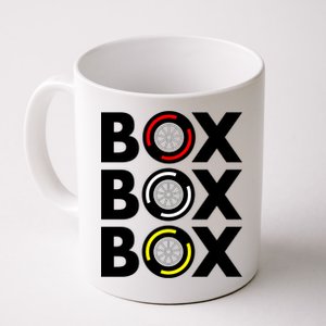 Box Box Box F1 Tire Compound Design Classic Coffee Mug