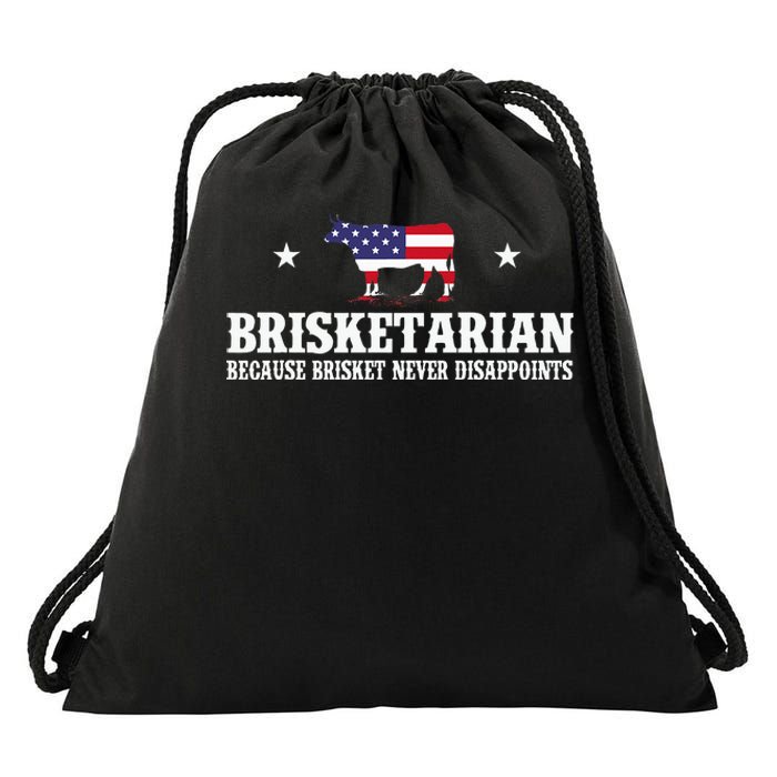 Brisketarian Because Brisket Never Disappoints Drawstring Bag