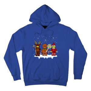 Block Brick Building Figure Christmas Master Builder Hoodie