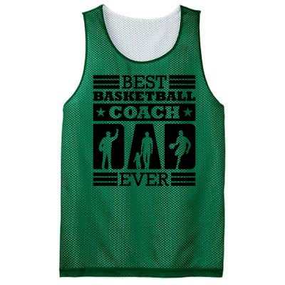 Basketball Best Basketball Coach Ever Mesh Reversible Basketball Jersey Tank