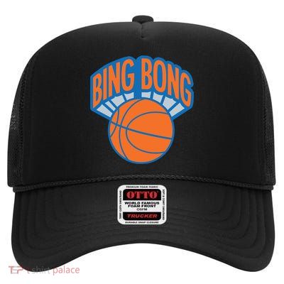 Bing Bong Basketball High Crown Mesh Back Trucker Hat