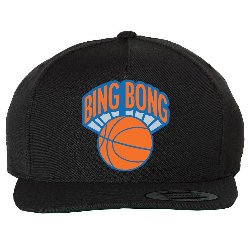 Bing Bong Basketball Wool Snapback Cap