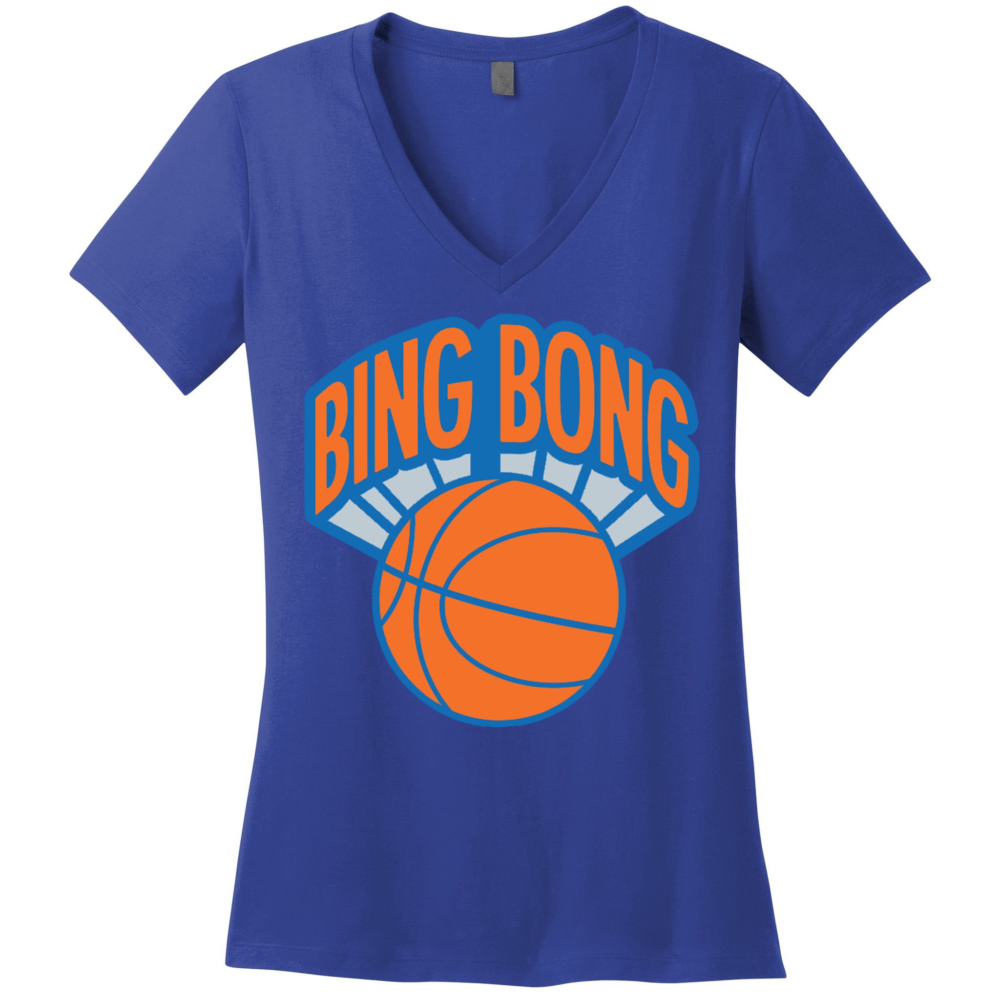 Bing Bong Basketball Women's V-Neck T-Shirt